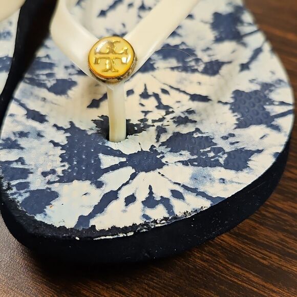 Tory Burch Tie-Dye Flip Flops – Women’s Size 10 - Picture 3 of 8